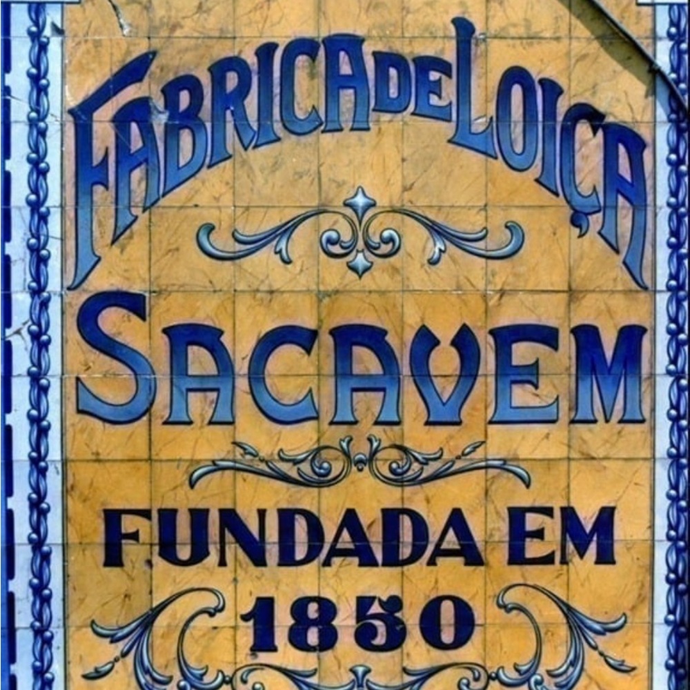 Fábrica de Loiça de SACAVÉM Handpainted Signed Matador Tray~Mural 1950s